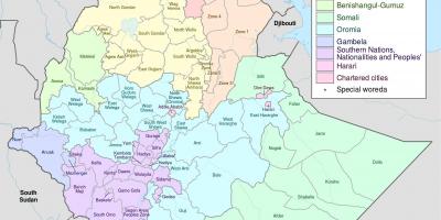 Berri Etiopia mapa